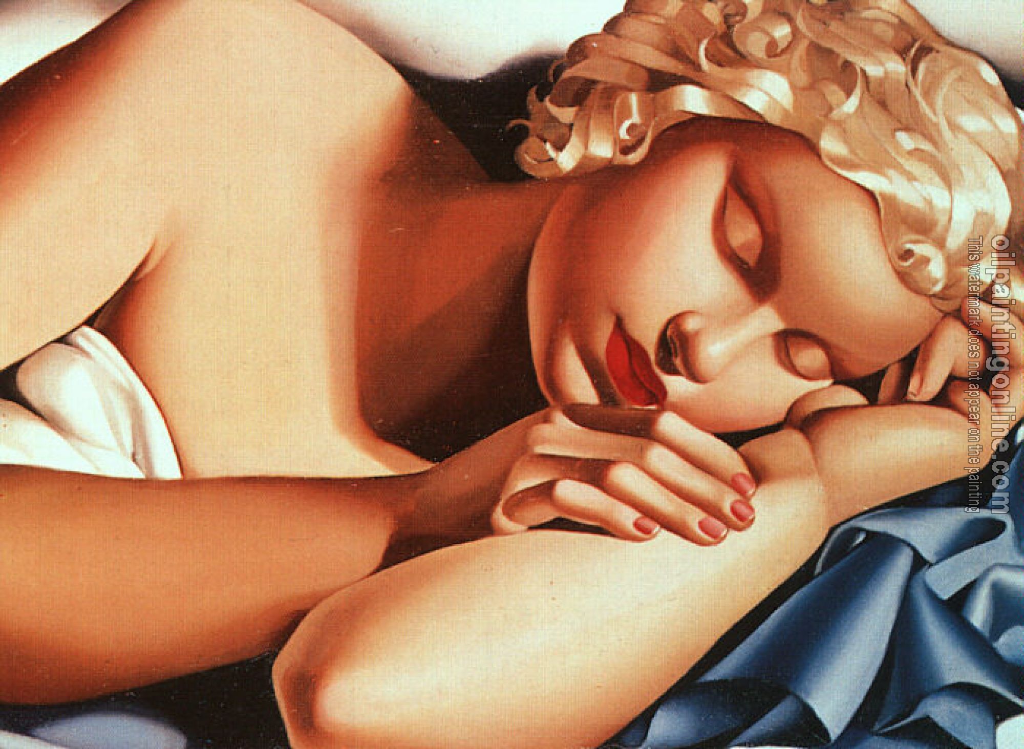 Lempicka, Tamara de - Abstract Oil Painting